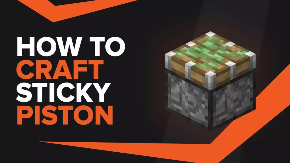 How To Make Sticky Piston In Minecraft