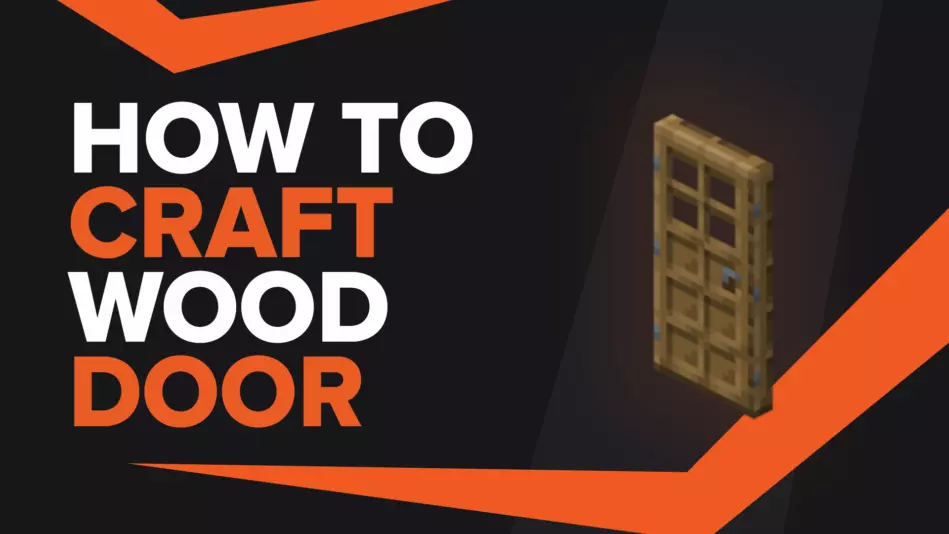 How To Make Wood Door In Minecraft