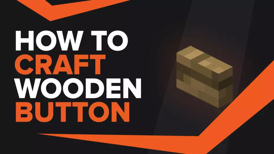 How To Make Wooden Button In Minecraft