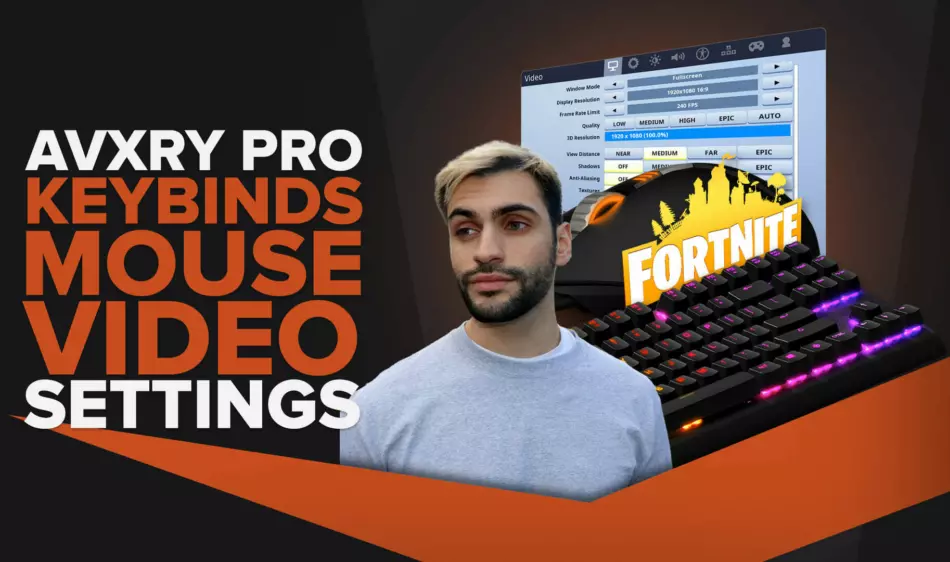 Avxry | Keybinds, Mouse, Video Pro Fornite Settings