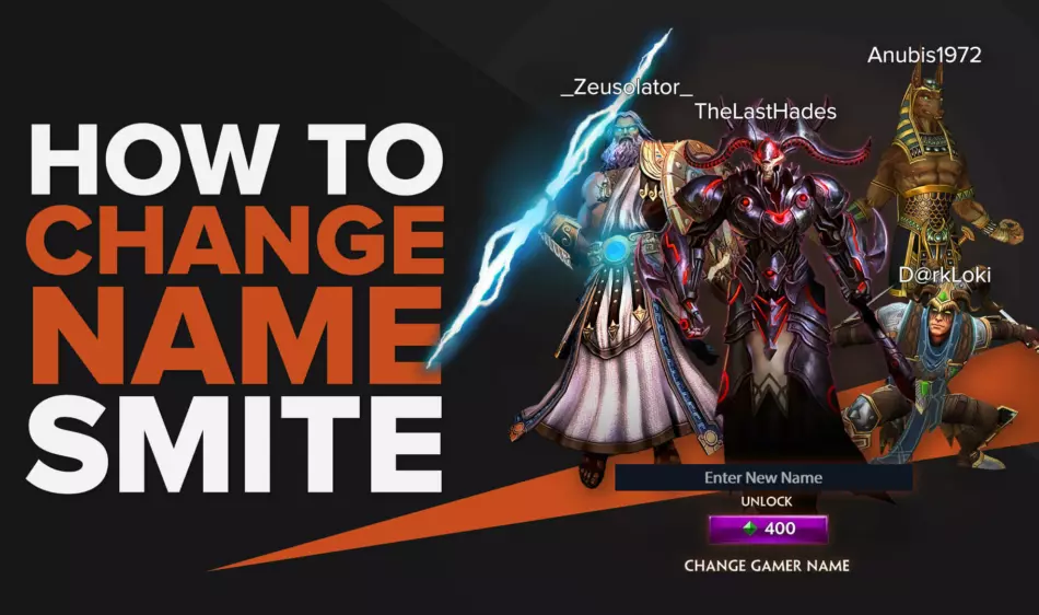 How To Change Your Name In SMITE