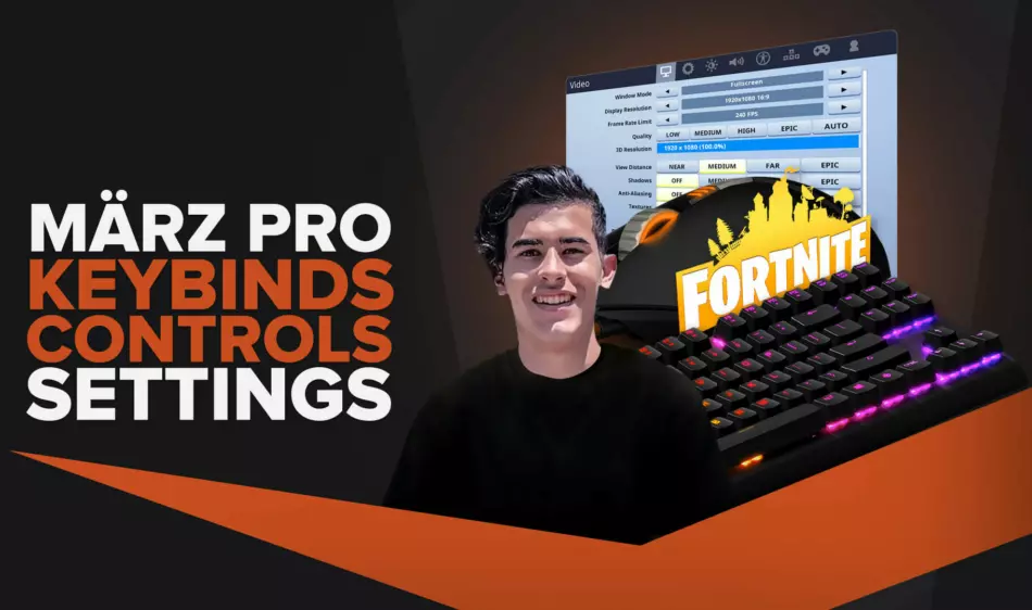 Marz's | Keybinds, Mouse, Video Pro Fornite Settings