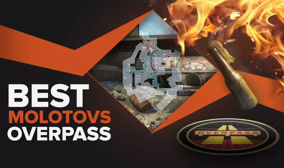 CSGO Best Molotovs on Overpass