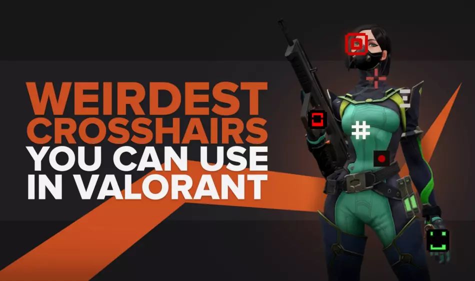 The Weirdest Crosshairs You Can Use in Valorant