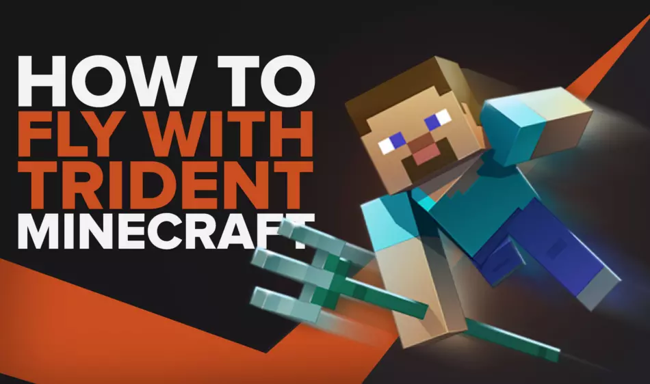How To Fly With a Trident in Minecraft