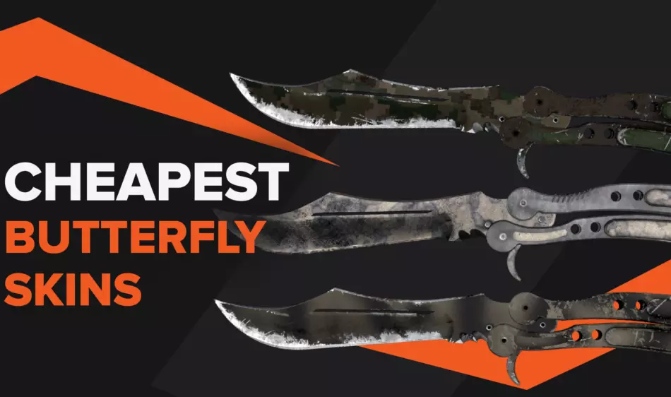 Cheapest Butterfly Knife Skins in CSGO