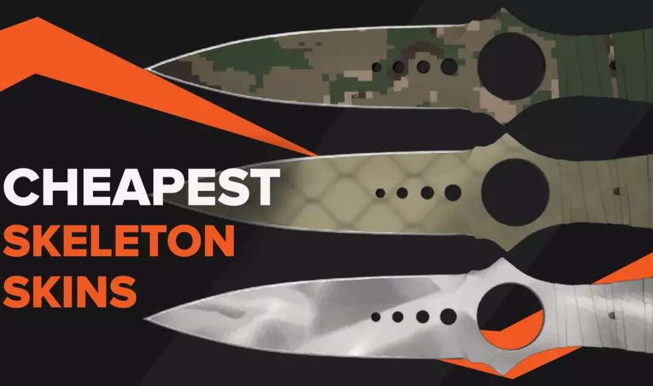 The Cheapest Skeleton Knife Skins in CSGO