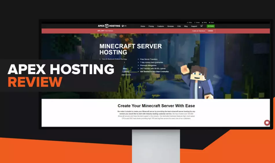 Apex Hosting: Minecraft Server Hosting Review