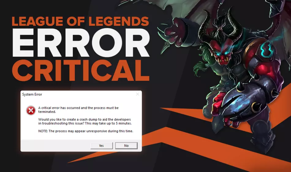 How to Fix Critical Error in League of Legends
