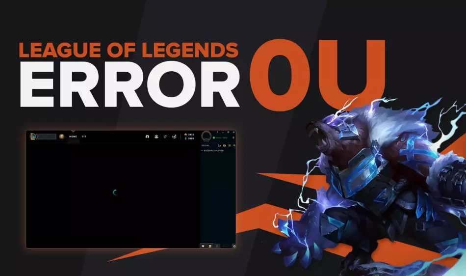 How to Fix Error Code 0u in League of Legends