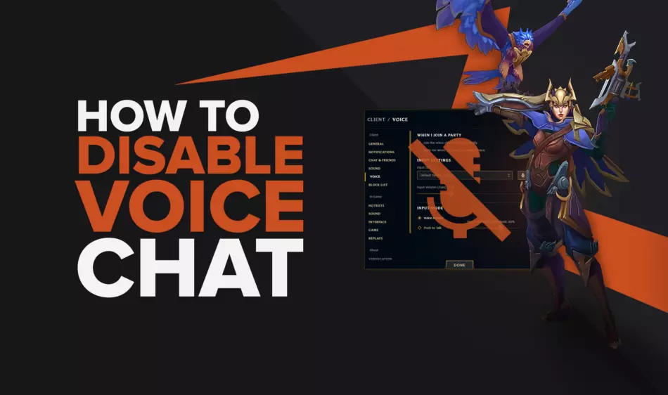 How to Disable Voice Chat in League of Legends