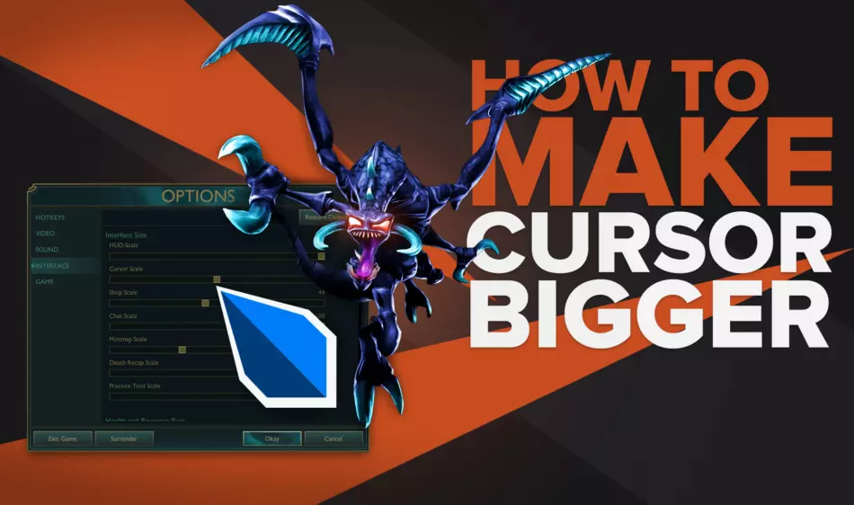 How To Make Your Cursor Bigger in League of Legends