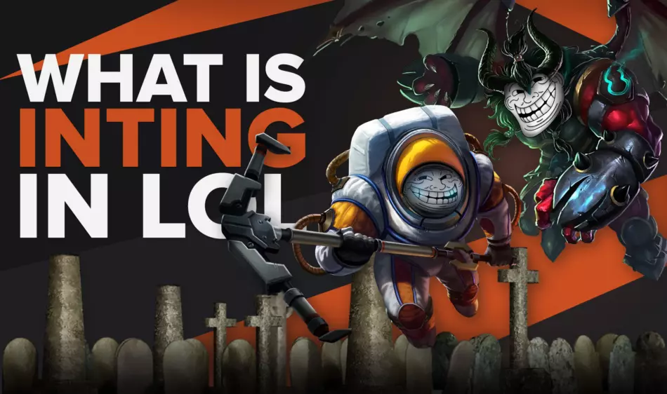 What is inting in League of Legends?