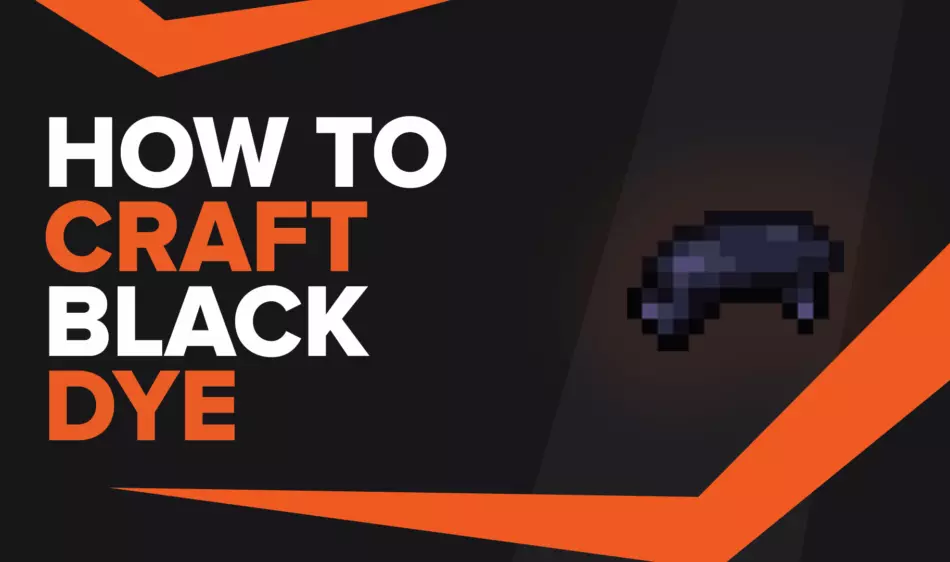 How To Make Black Dye In Minecraft