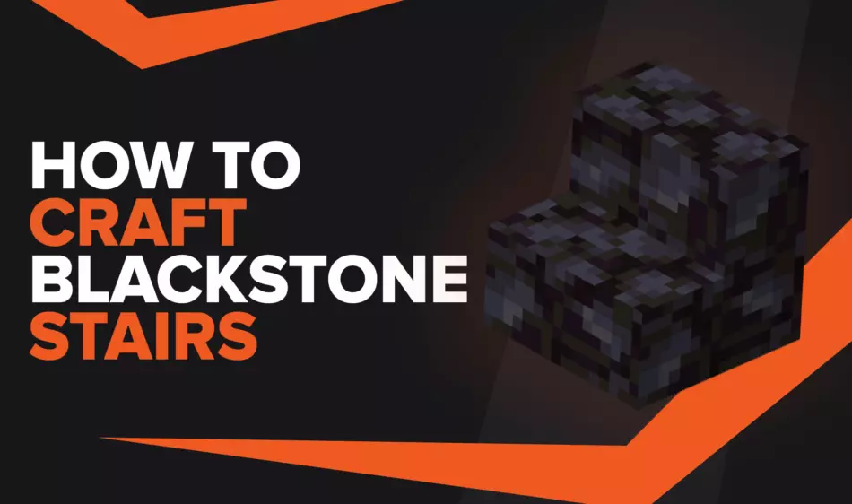 How To Make Blackstone Stairs In Minecraft