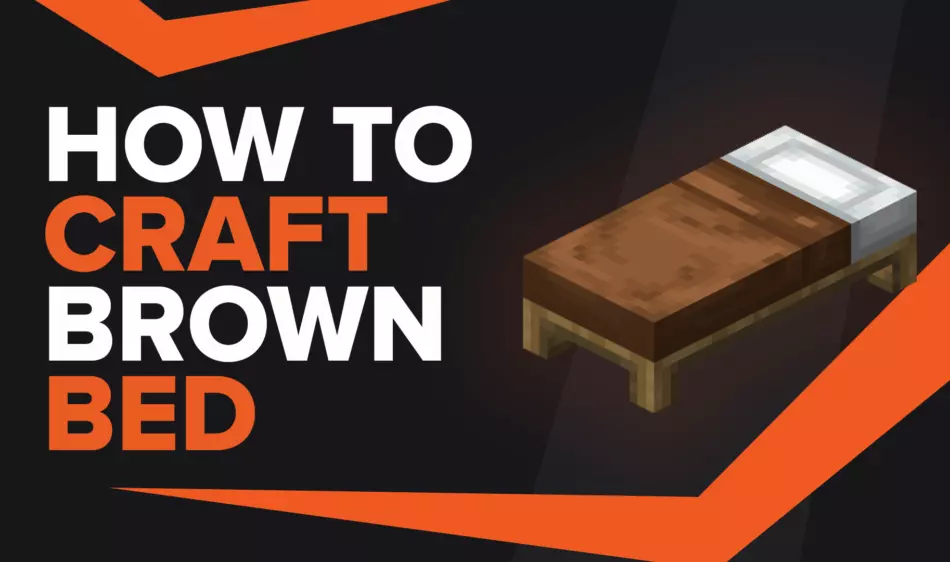 How To Make Brown Bed In Minecraft
