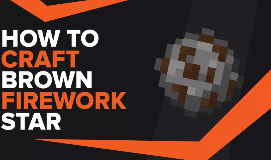 How To Make Brown Firework Star In Minecraft