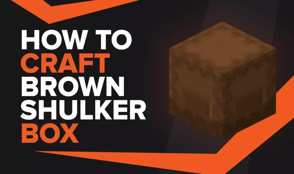 How To Make Brown Shulker Box In Minecraft