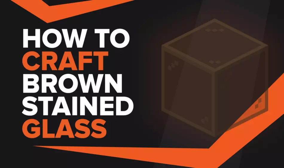 How To Make Brown Stained Glass In Minecraft