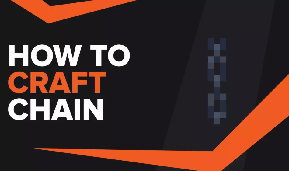 How To Make Chain In Minecraft