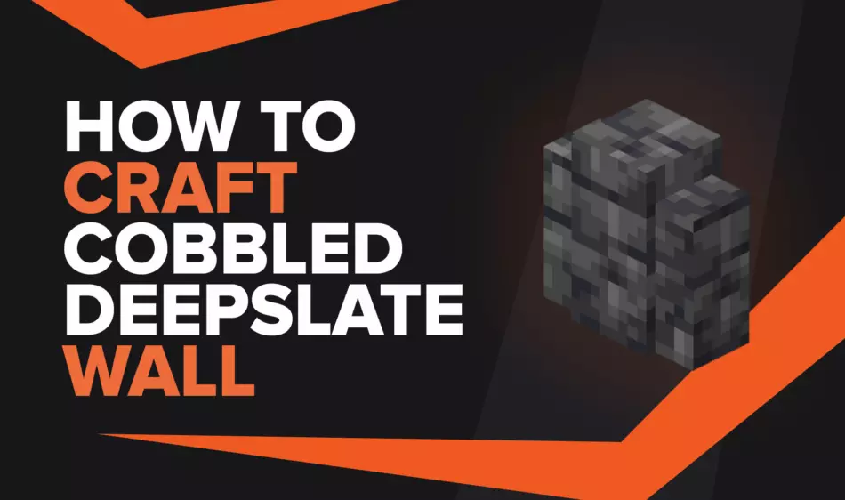 How To Make Cobbled Deepslate Wall In Minecraft