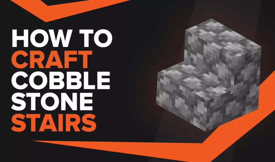 How To Make Cobblestone Stairs In Minecraft