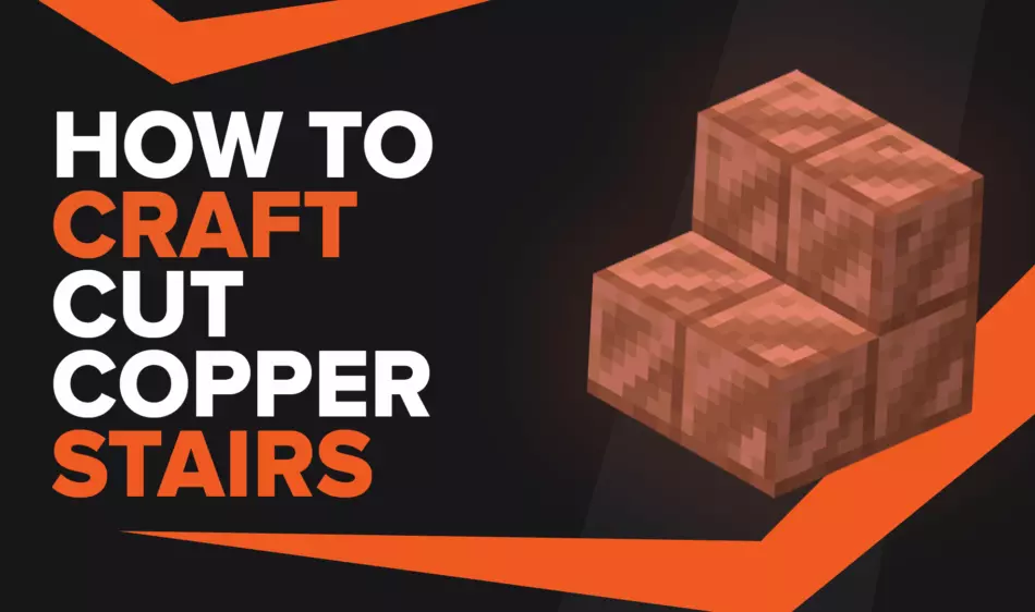 How To Make Cut Copper Stairs In Minecraft