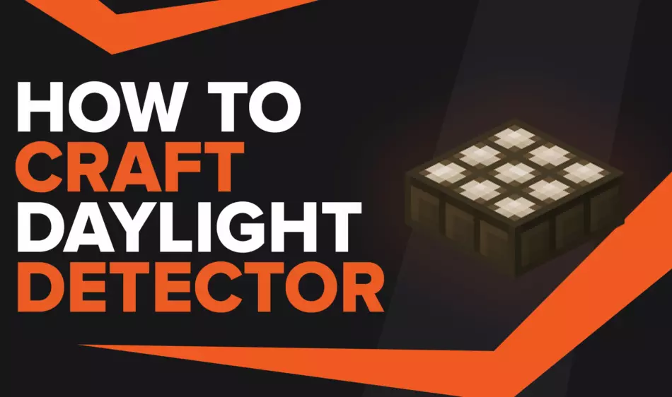 How To Make Daylight Detector In Minecraft