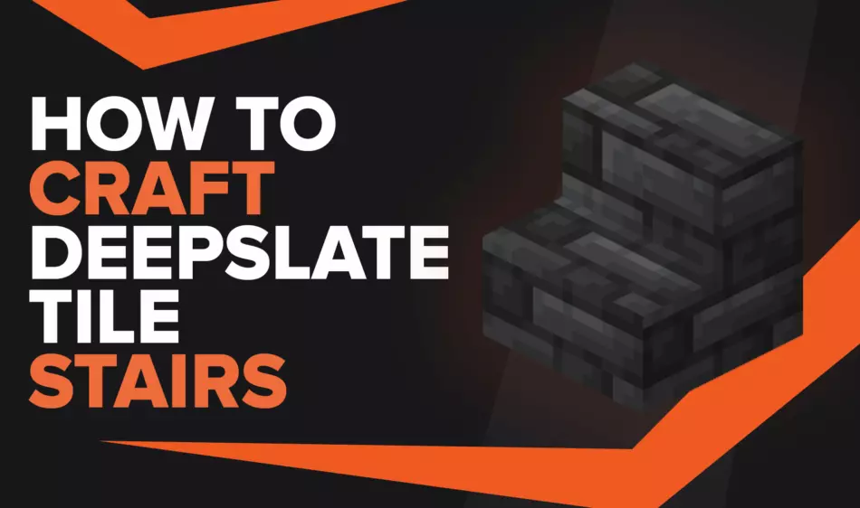 How To Make Deepslate Tile Stairs In Minecraft