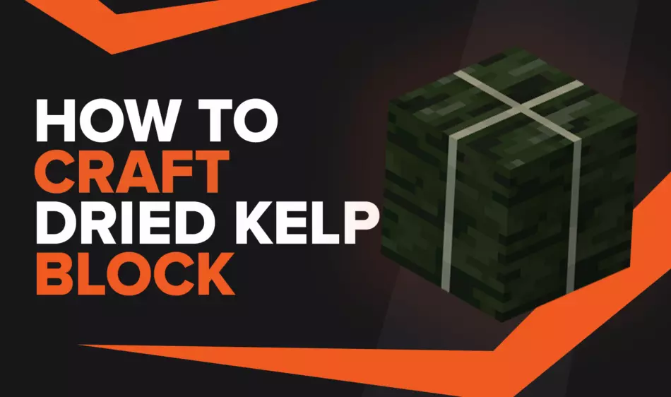 How To Make Dried Kelp Block In Minecraft