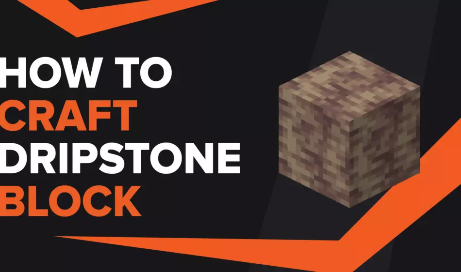 How To Make Dripstone Block In Minecraft