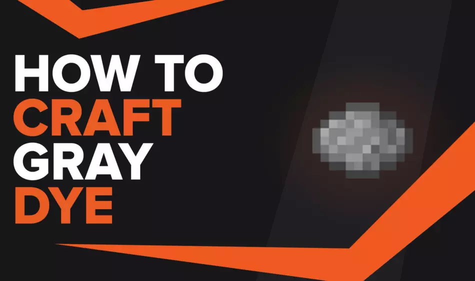 How To Make Gray Dye In Minecraft