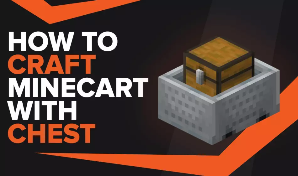 How To Make Minecart With Chest In Minecraft