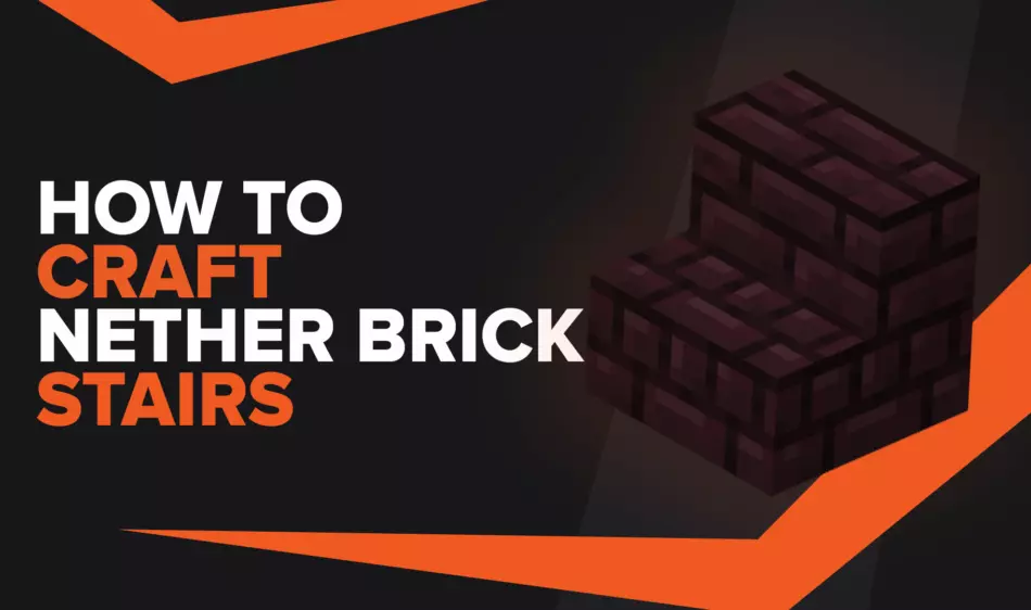 How To Make Nether Brick Stairs In Minecraft