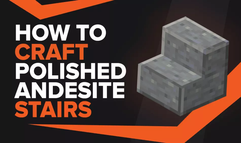 How To Make Polished Andesite Stairs In Minecraft