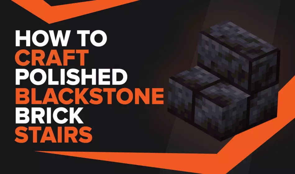How To Make Polished Blackstone Brick Stairs In Minecraft