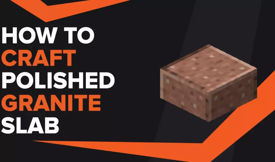 How To Make Polished Granite Slab In Minecraft