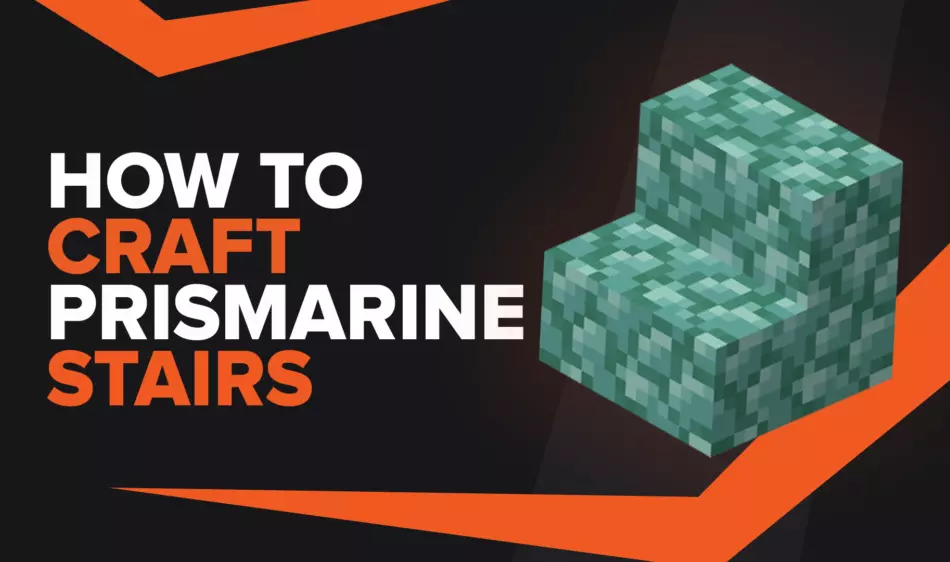 How To Make Prismarine Stairs In Minecraft