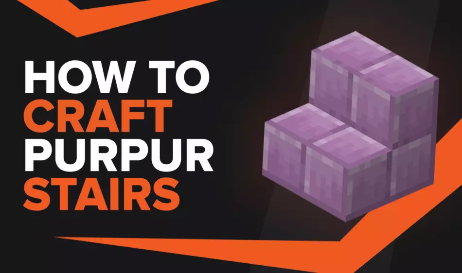 How To Make Purpur Stairs In Minecraft