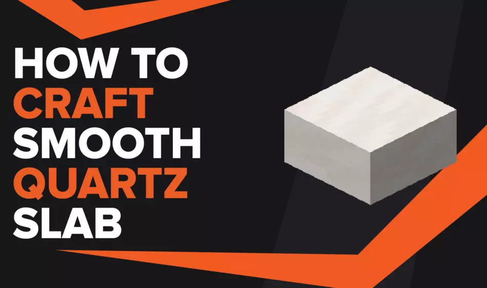 How To Make Smooth Quartz Slab In Minecraft