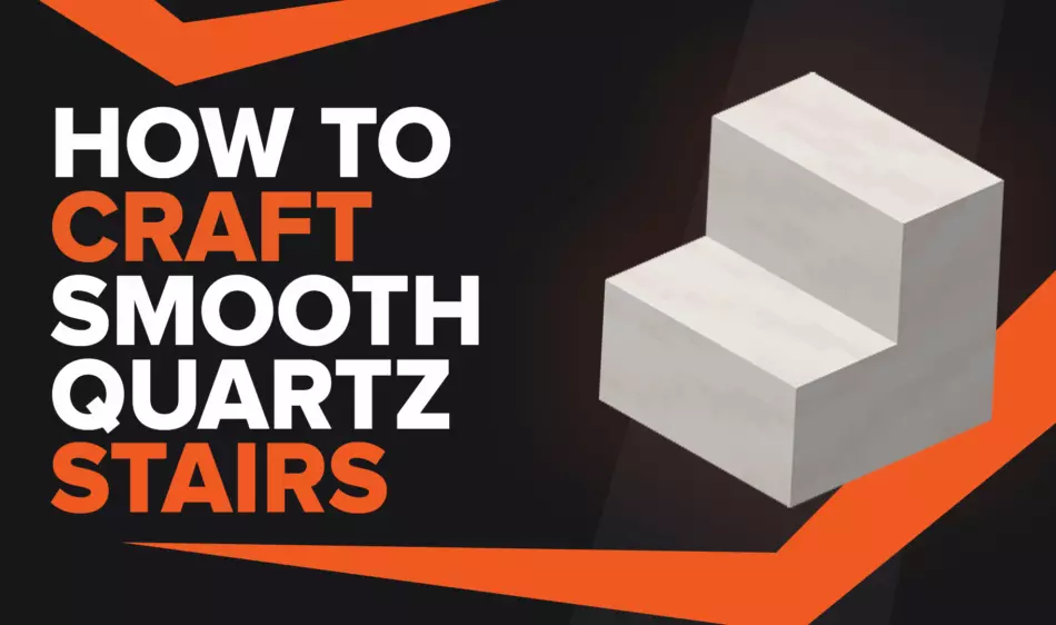 How To Make Smooth Quartz Stairs In Minecraft