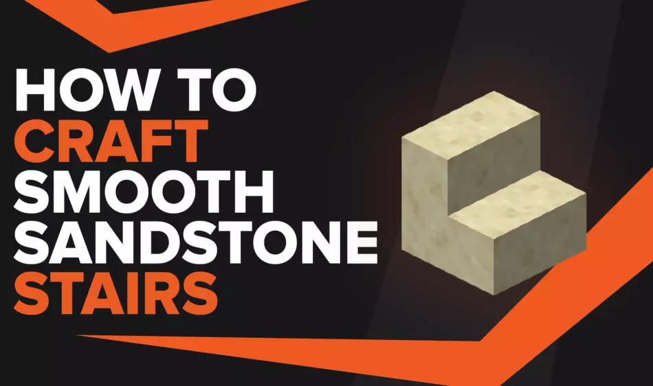 How To Make Smooth Sandstone Stairs In Minecraft
