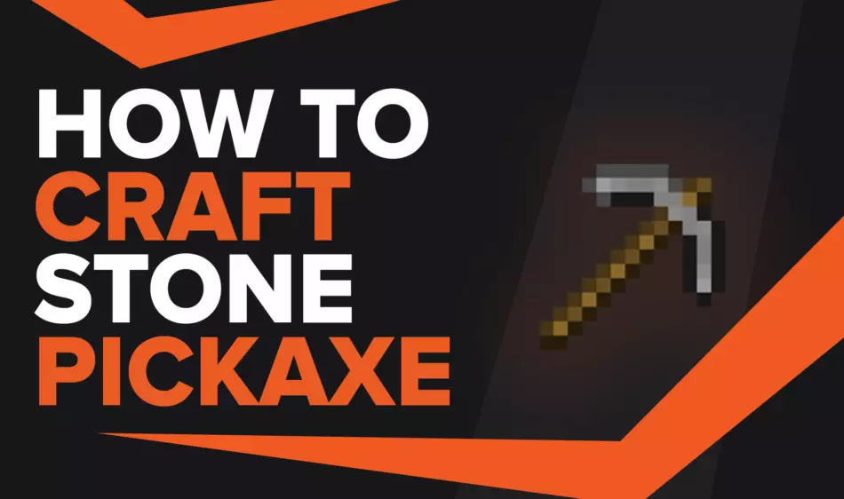 How To Make Stone Pickaxe In Minecraft