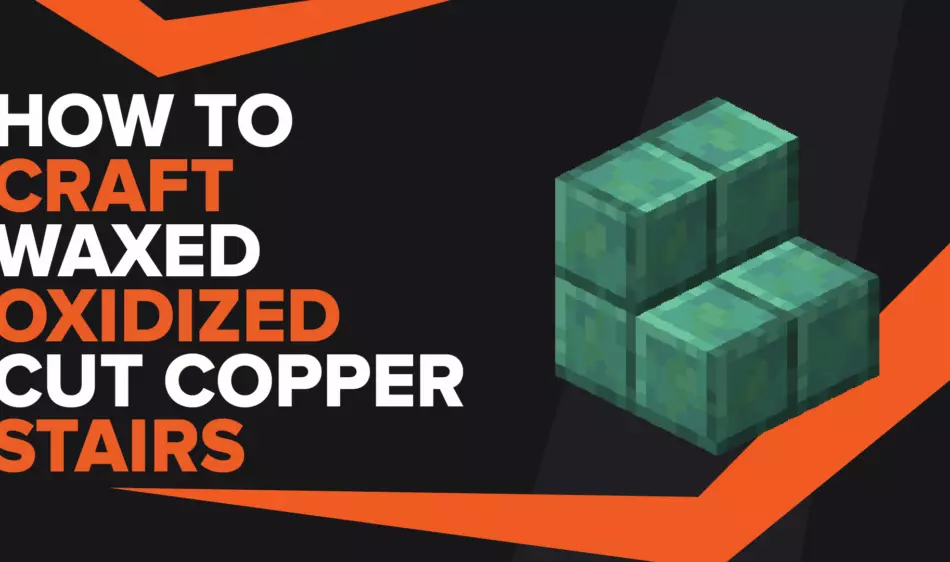 How To Make Waxed Oxidized Cut Copper Stairs In Minecraft