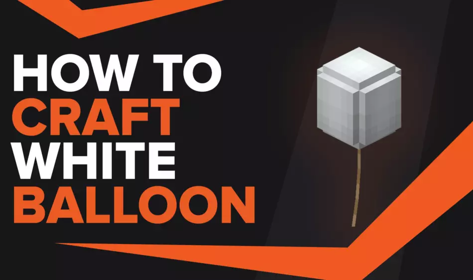How To Make White Balloon In Minecraft