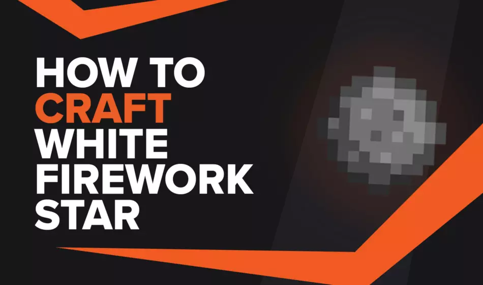How To Make White Firework Star In Minecraft