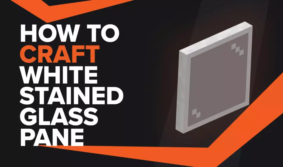 How To Make White Stained Glass Pane In Minecraft