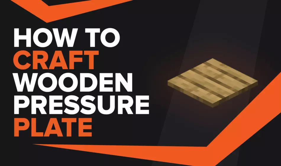 How To Make Wooden Pressure Plate In Minecraft