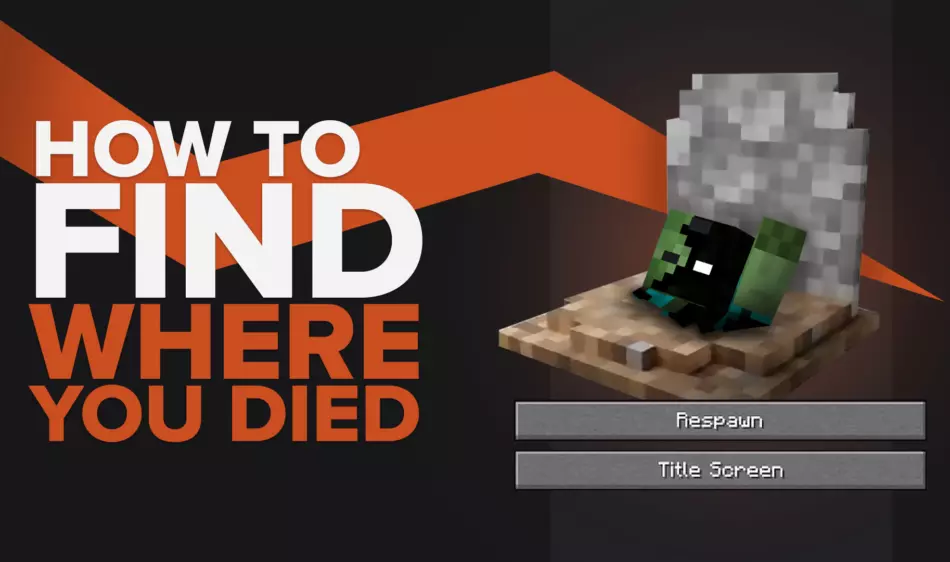 How to find where you died in Minecraft