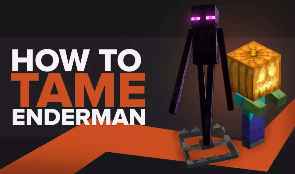 How To Tame An Enderman In Minecraft